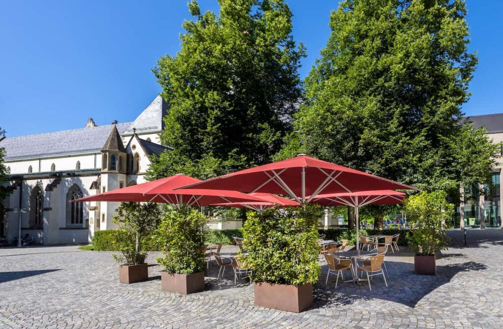 Hotel Residenz Blick auf Mukes Gärtle